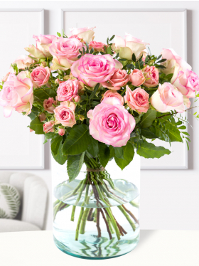 Mix-Bouquet Rosa Rosen Mix-Bouquet