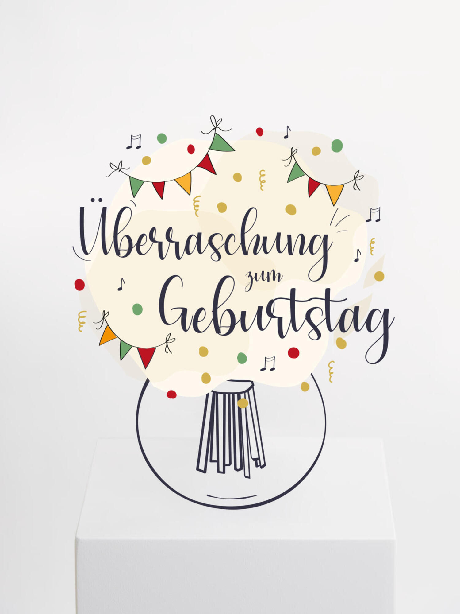 Bunter Überraschungsstrauß zum Geburtstag Bunter